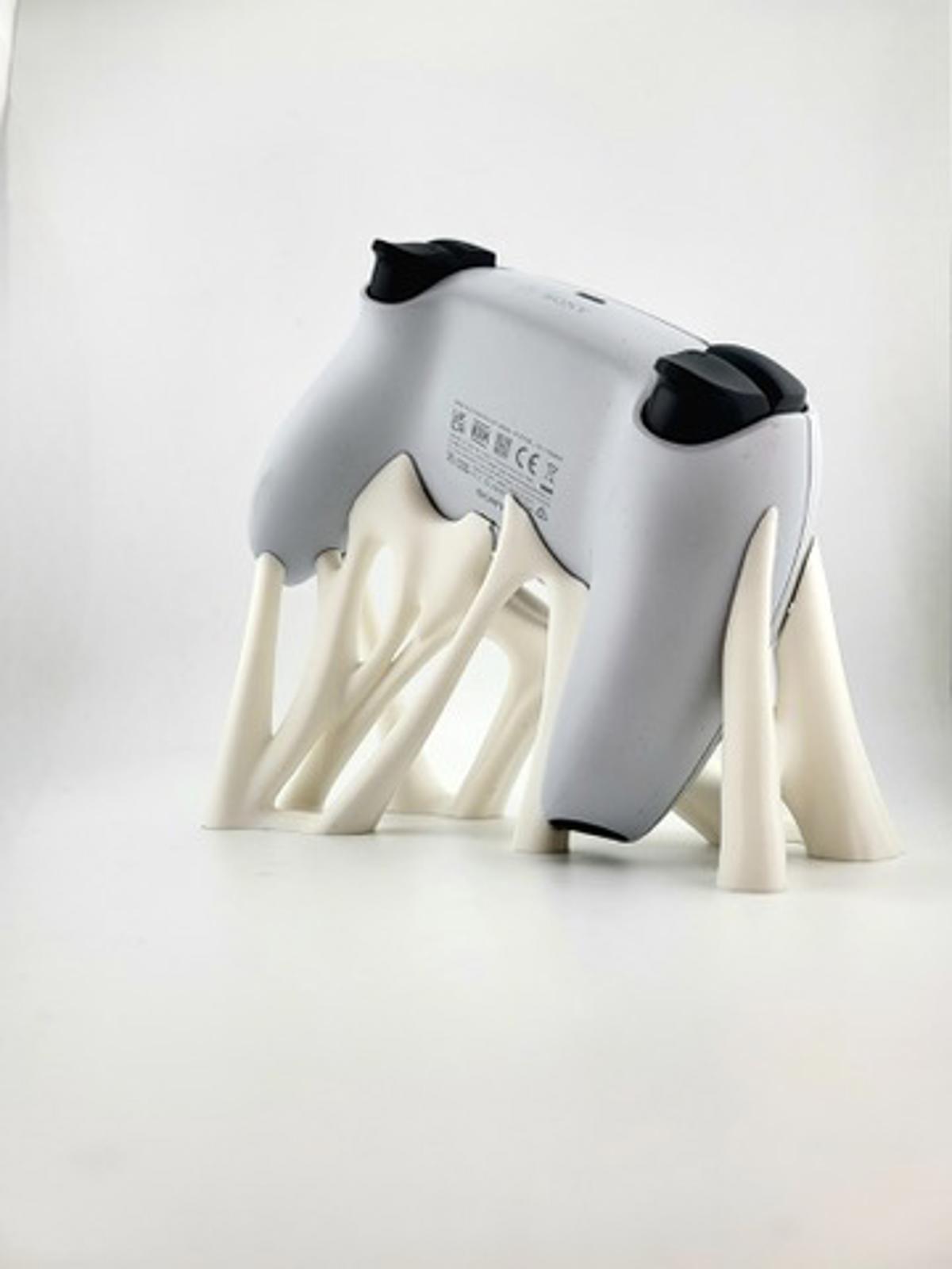 🎮🕸️ 3D Printed Spider Web PS5 Controller Stand 🕷️✨ Cool Gamer Display Holder