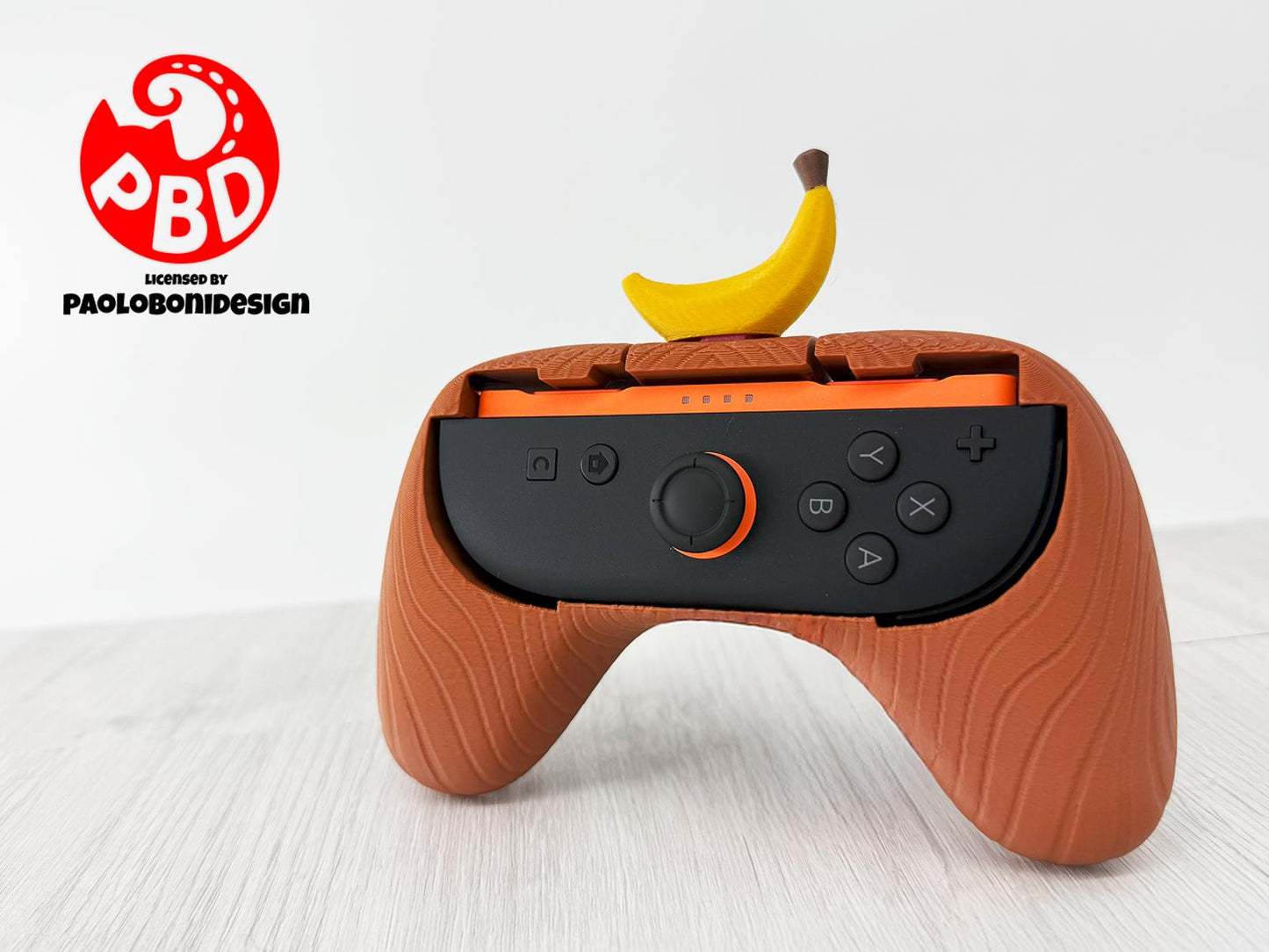 Donkey Kong-Inspired Nintendo Switch 2 Joy-Con Holder - 3D Printed!