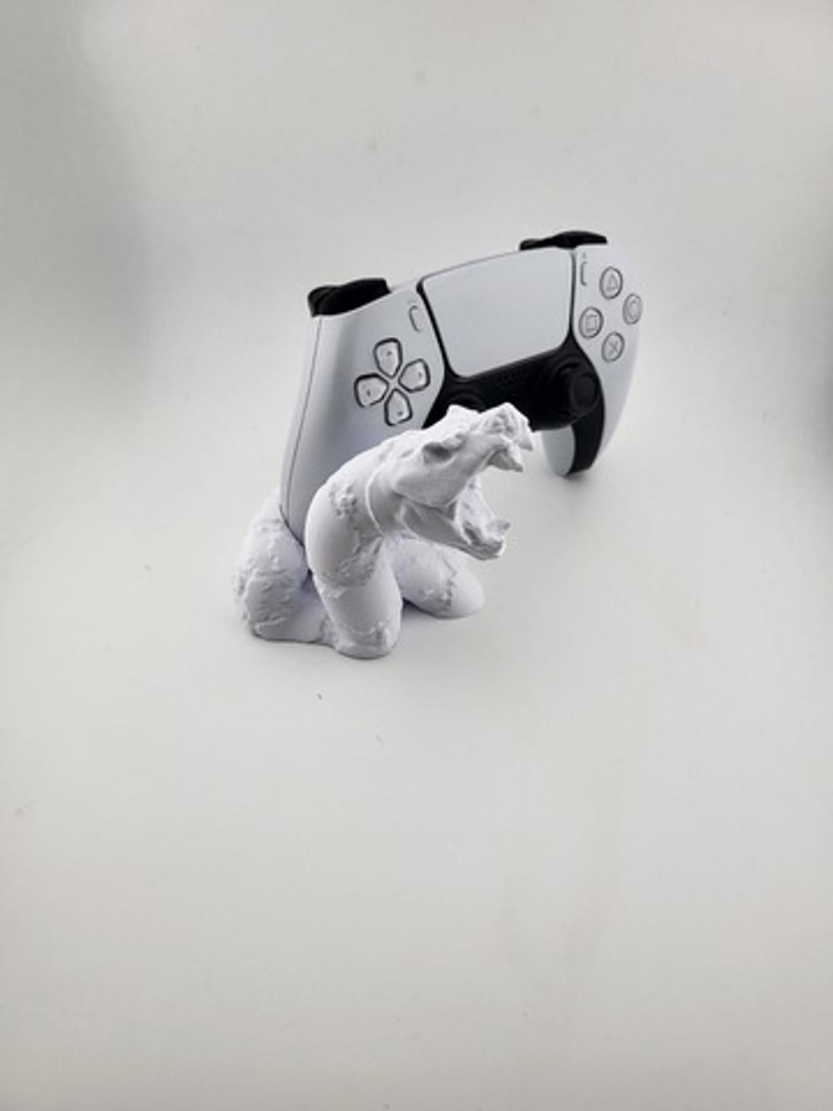 🐍🎮 Snake Stone PS5 Controller Holder Stand – Unique 3D Printed Dock 🕹️✨