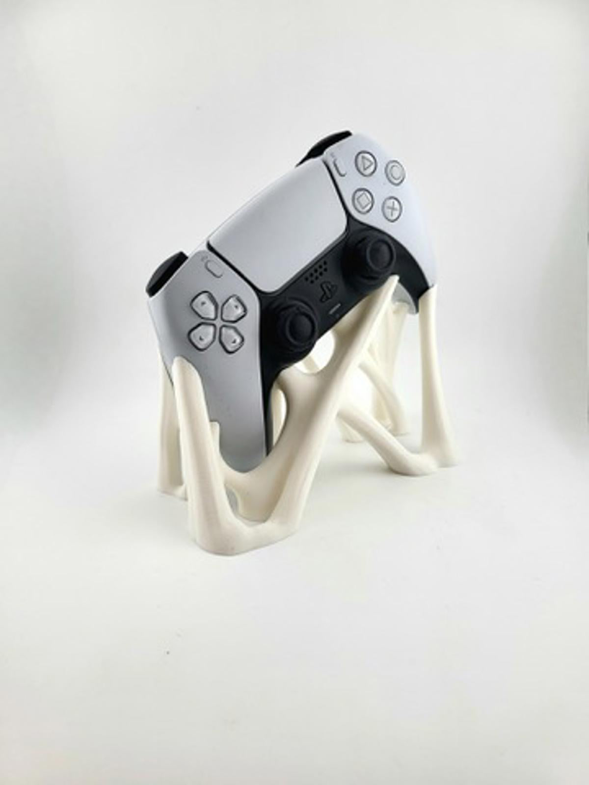 🎮🕸️ 3D Printed Spider Web PS5 Controller Stand 🕷️✨ Cool Gamer Display Holder