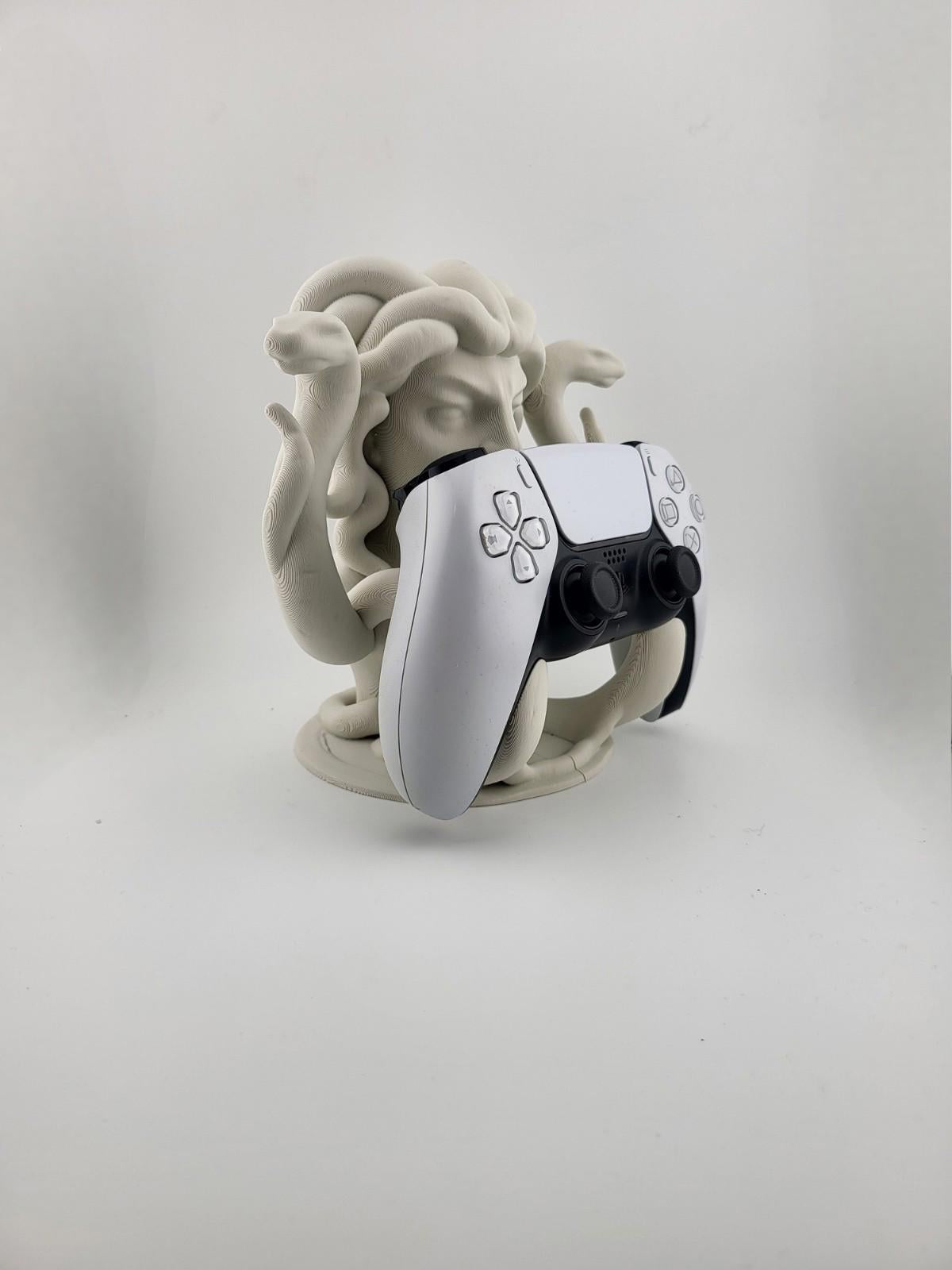 3D Printed Medusa PS5 Controller Stand – Mythical & Stylish