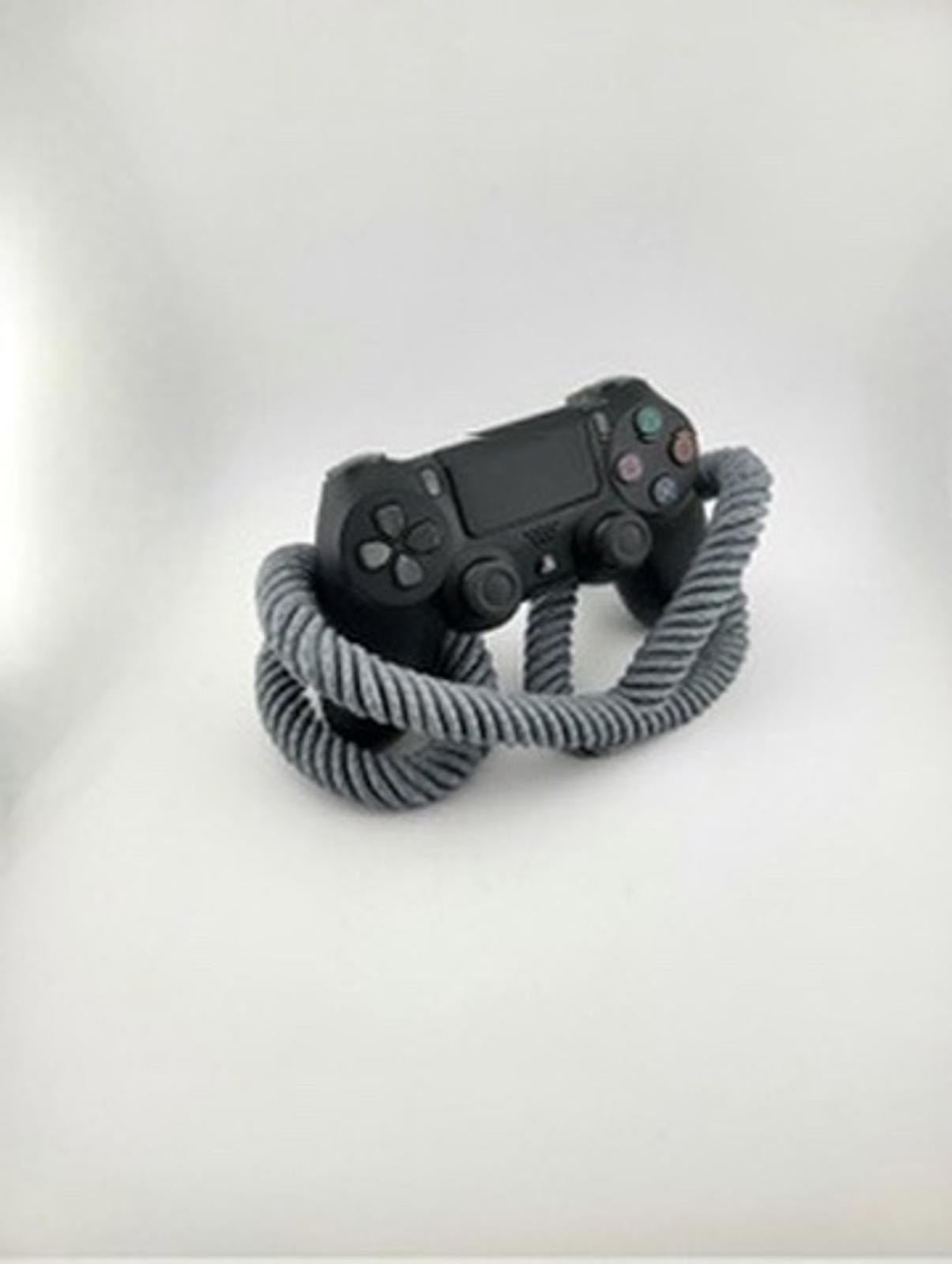 ⛓️ Rope Style PS5, XBOX, PS4 Controller Stand – Unique 3D Printed Holder Dock