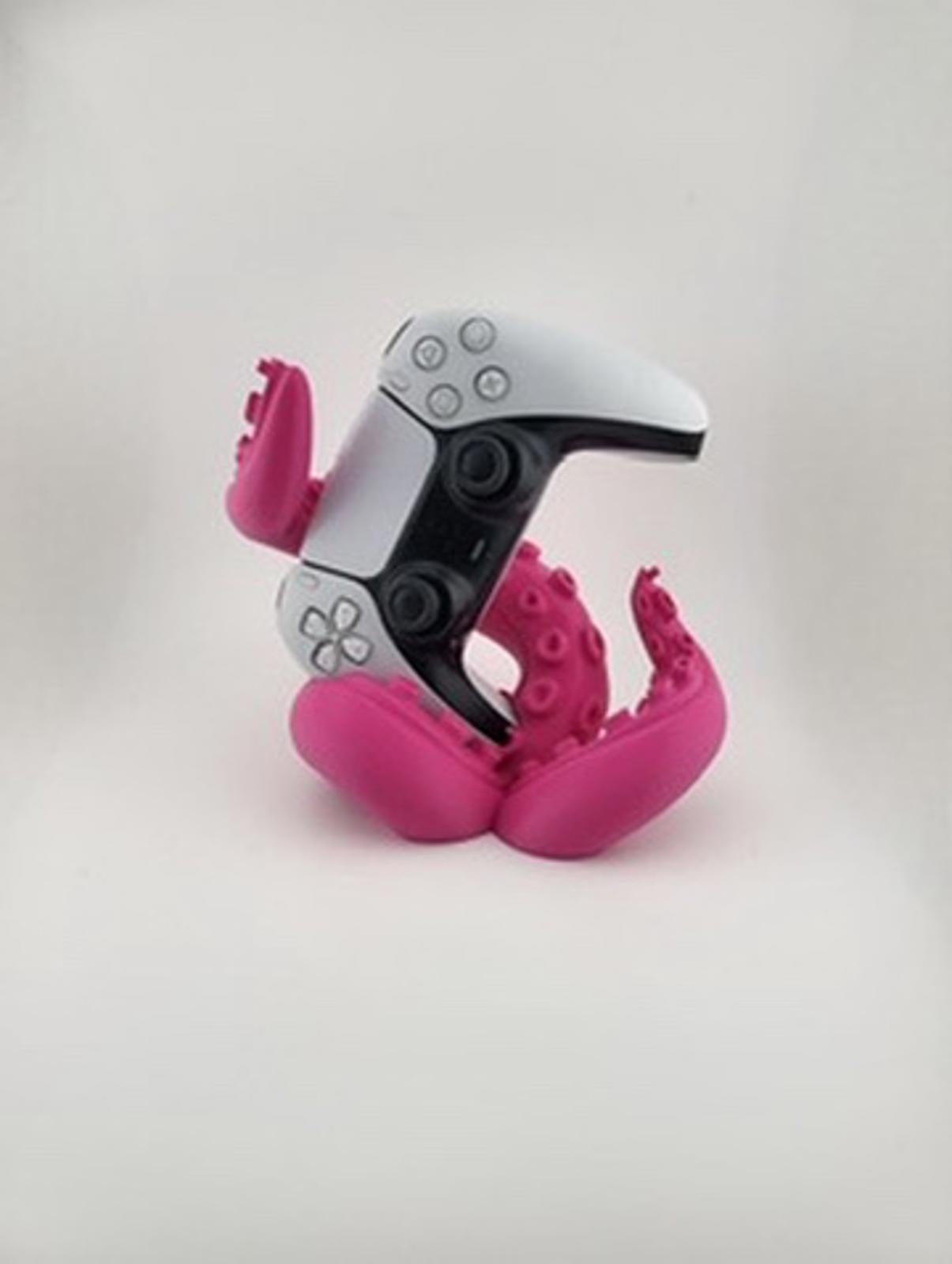 ⚡🎮 Poseidon’s PS5 Controller Stand 🌊🐙 Trident, Kraken & Epic Gamer Throne!