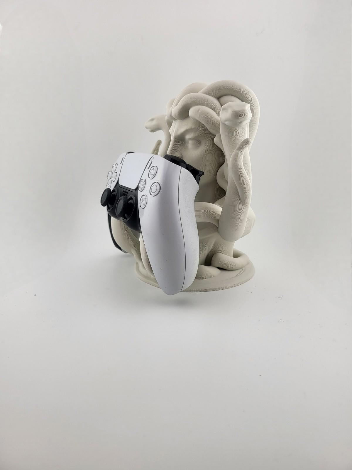 3D Printed Medusa PS5 Controller Stand – Mythical & Stylish