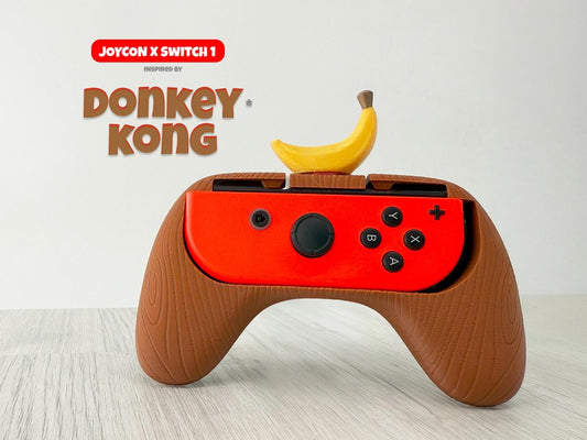 4-Pack Nintendo Switch Joy-Con Bundle Mario Luigi Peach Donkey Kong 3D Custom