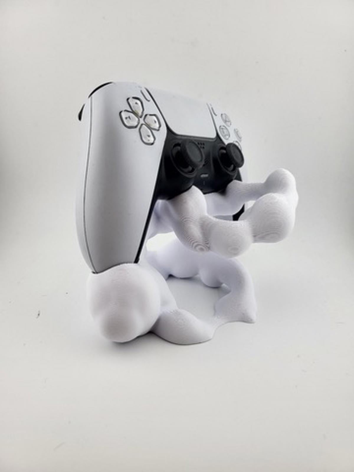 ☁️ Cloud PS5 Controller Stand Holder 🎮 – Unique 3D Printed Display Dock