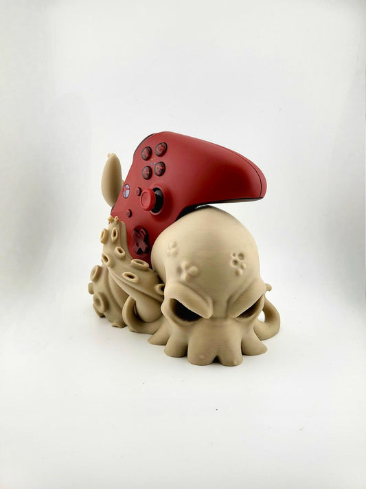 Kraken Octopus Xbox Controller Stand - 3D Printed Unique Gaming Display Holder
