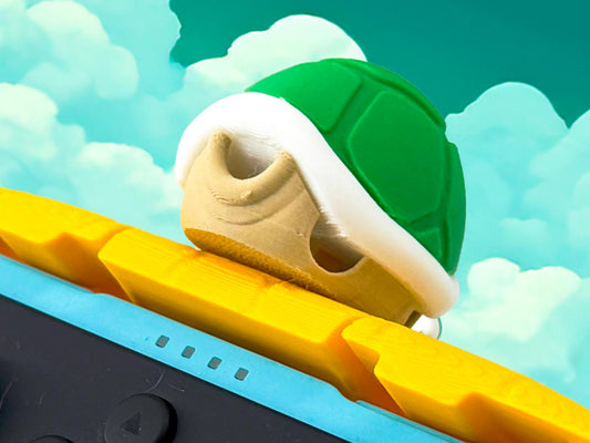 Koopa Troopa Shell Joy-Con Holder for Nintendo Switch 2 - 3D Printed Display