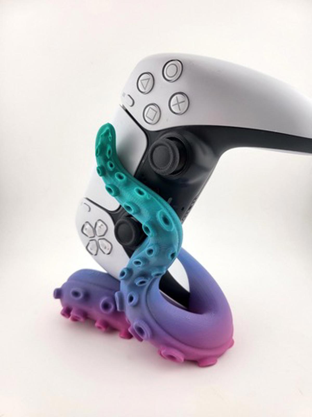 Unique 3D Printed PS5 Controller Stand - "Kraken Grip"