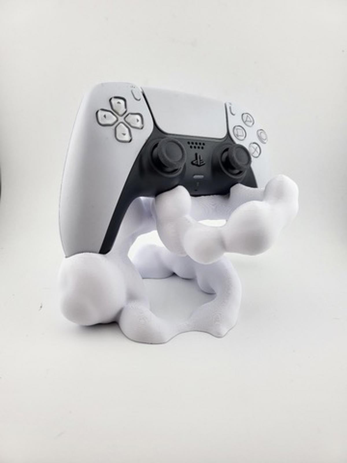 ☁️ Cloud PS5 Controller Stand Holder 🎮 – Unique 3D Printed Display Dock