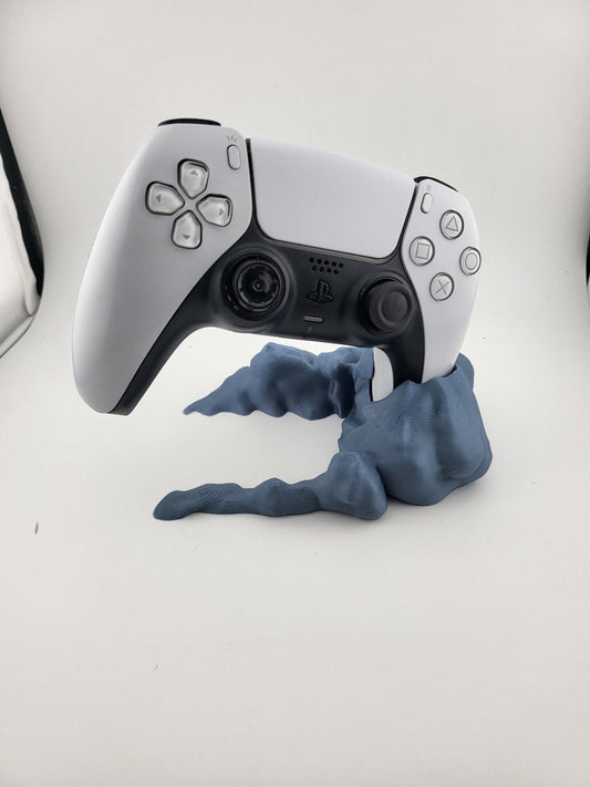 PS5 Controller Stand Cloud Design 3D Printed Display Mount