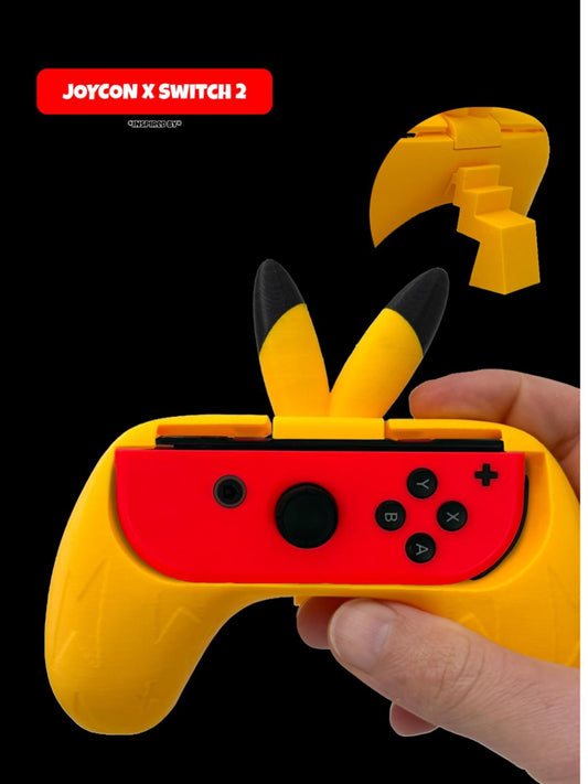 Pikachu Inspired Joy-Con Comfort Grip for Nintendo Switch | Custom Holder