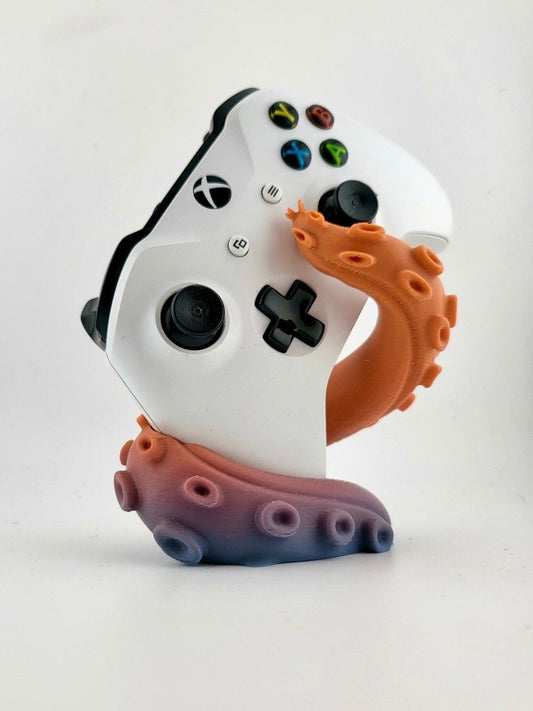 3D Printed Kraken Tentacle Xbox Controller Stand Holder - Gaming Display Mount