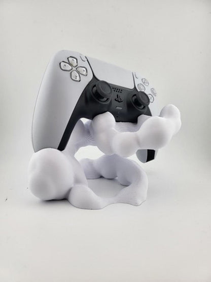 ☁️ Cloud PS5 Controller Stand Holder 🎮 – Unique 3D Printed Display Dock