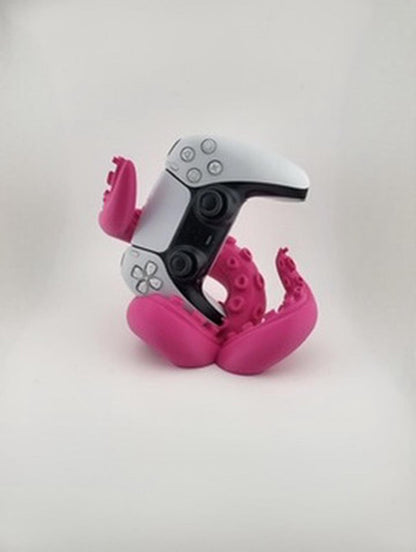⚡🎮 Poseidon’s PS5 Controller Stand 🌊🐙 Trident, Kraken & Epic Gamer Throne!