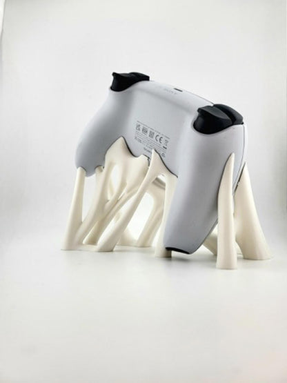 🎮🕸️ 3D Printed Spider Web PS5 Controller Stand 🕷️✨ Cool Gamer Display Holder