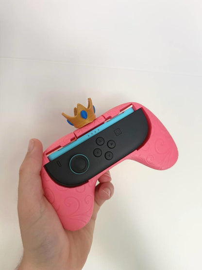 Nintendo Switch 2 Princess Peach Inspired Joy-Con Holder Grip – Limited Edition