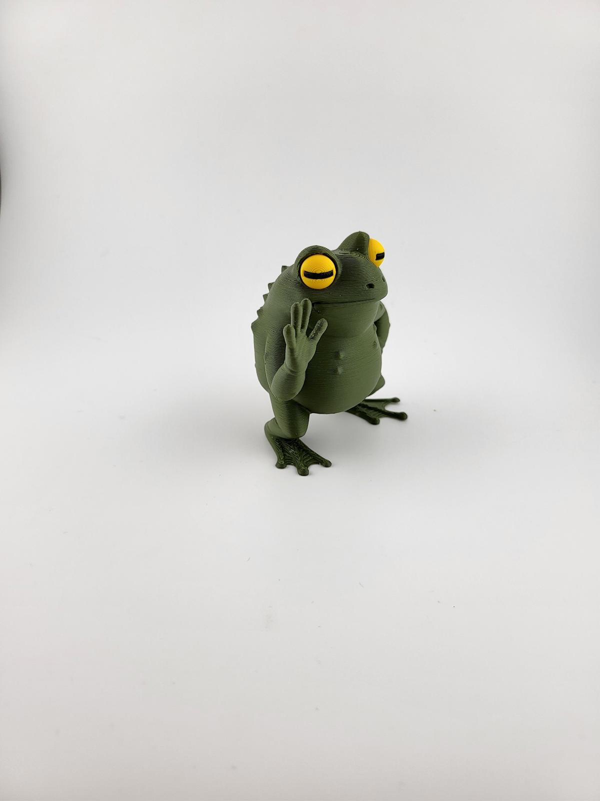 All Good Frog Desk Accessory | Cute Frog Figurine for Office & Home Decor |