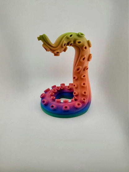 Unique Tentacle Headset Stand – 3D Printed Kraken Octopus Earphone Holder