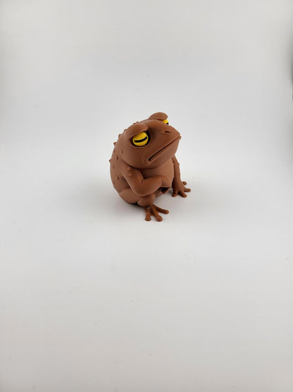 NOT MY DAY Frog Desk Accessory | Funny Grumpy Frog Figurine | Office Decor