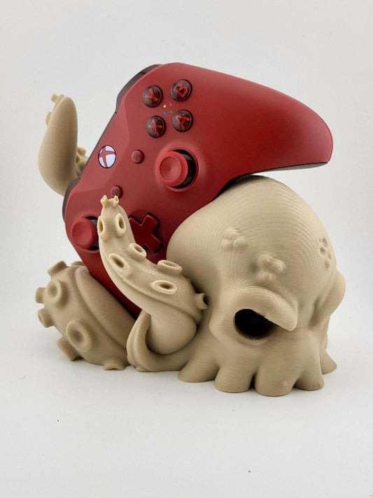 Kraken Octopus Xbox Controller Stand - 3D Printed Unique Gaming Display Holder