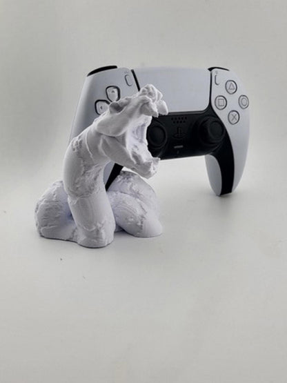 🐍🎮 Snake Stone PS5 Controller Holder Stand – Unique 3D Printed Dock 🕹️✨
