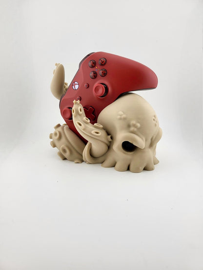 Kraken Octopus Xbox Controller Stand - 3D Printed Unique Gaming Display Holder