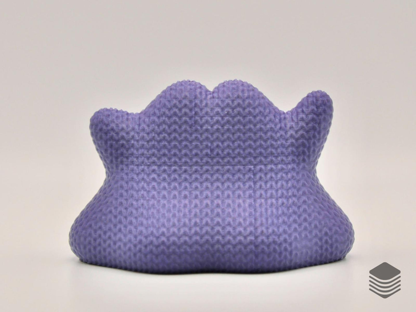 3D Printed Knitted Ditto Collectible | Cute Pokemon Inspired Desk Toy